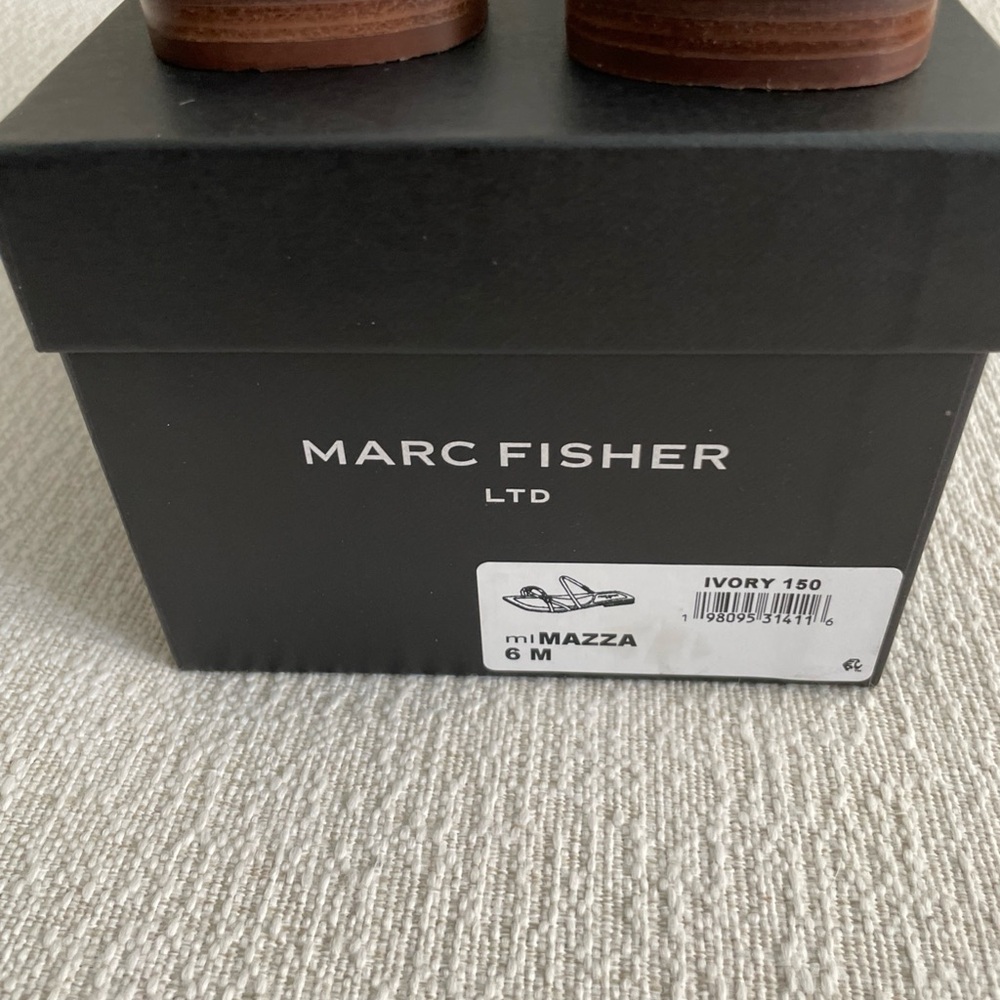 Marc Fisher Mazza White  Women's Sandals - Picture 3 of 8